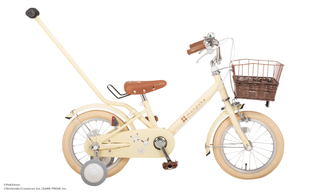 monpoke モンポケ 自転車 14インチ monpoke_cling14_cream_01-